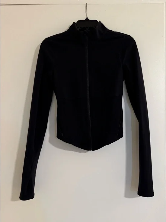 ALO Airbrush Corset Full Zip Jacket - Picture 6 of 8